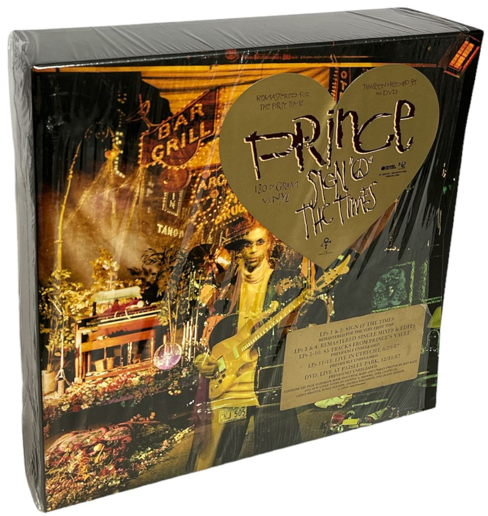 Prince Sign O' The Times - 13LP+DVD - Super Deluxe Edition UK Vinyl Box Set 0603497847099