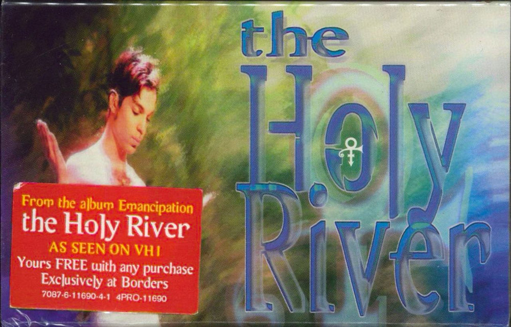 Prince The Holy River US Promo cassette single 4PRO-11690