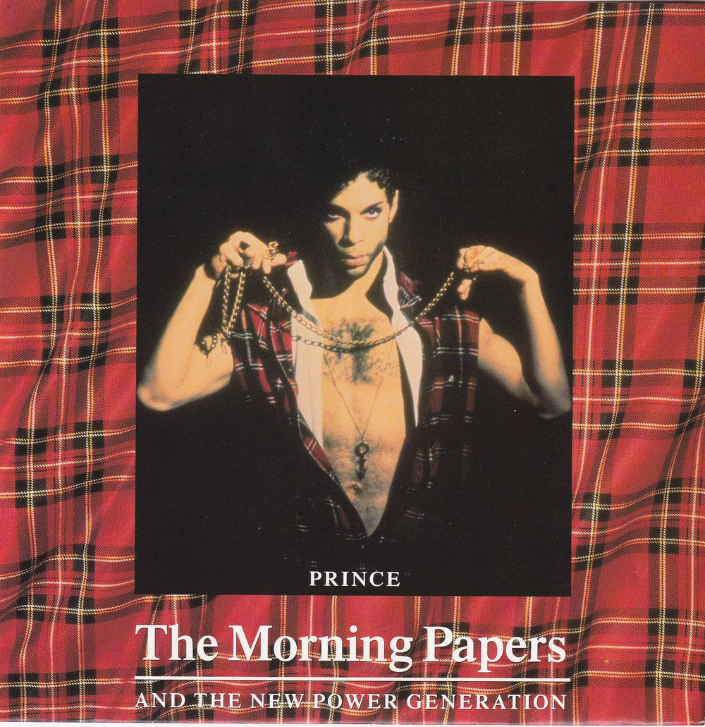 Prince The Morning Papers UK 7" vinyl single (7 inch record / 45) W0162