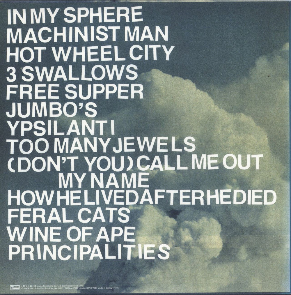 Protomartyr No Passion All Technique + Booklet UK vinyl LP album (LP record)