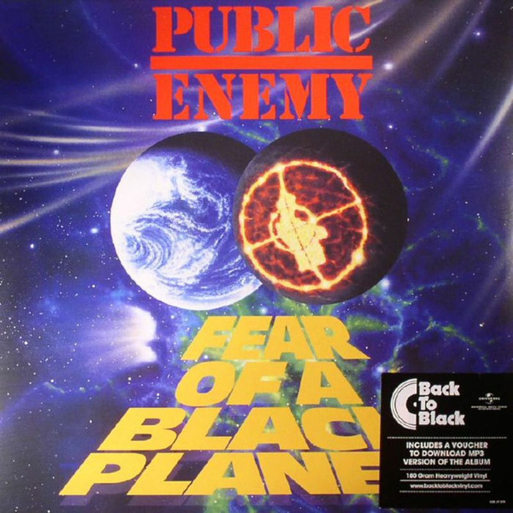 Public Enemy Fear Of A Black Planet - 180 Gram - Sealed UK vinyl LP album (LP record) 602537998647