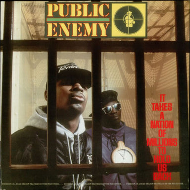 Public Enemy It Takes A Nation Of Millions To Hold Us Back Dutch vinyl LP album (LP record) DEF4624151