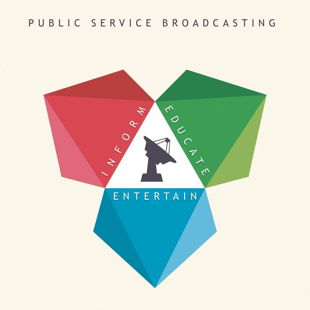 Public Service Broadcasting Inform - Educate - Entertain - Black Vinyl - Sealed UK vinyl LP album (LP record) TCRVA01