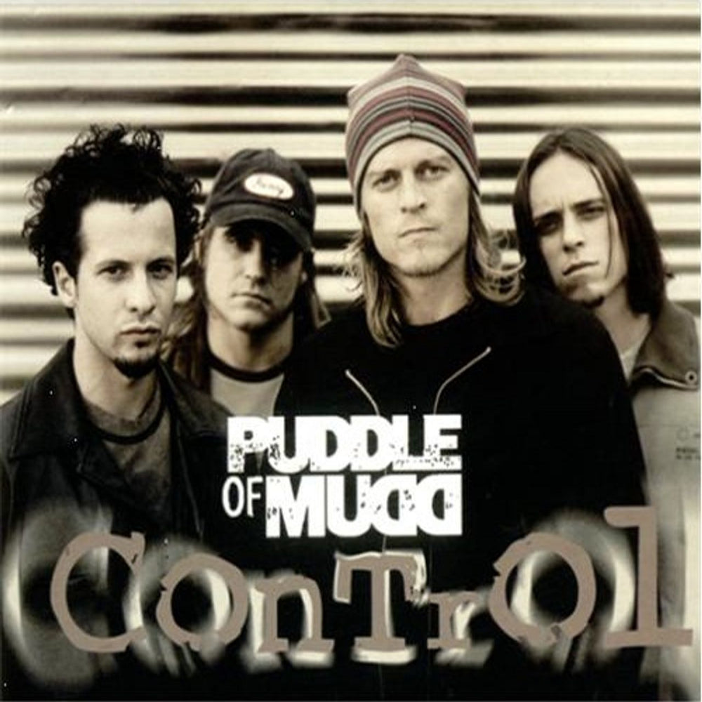 Puddle Of Mudd Control - Brown Vinyl UK 7" vinyl single (7 inch record / 45) 497658-7