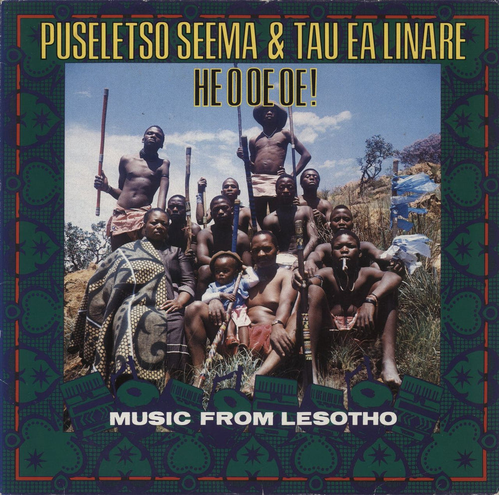 Puseletso Seema He O Oe Oe! - Music From Lesotho UK vinyl LP album (LP record) ORB003