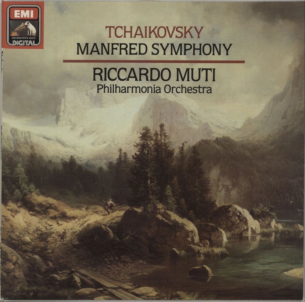Pyotr Ilyich Tchaikovsky 'Manfred' Symphony German vinyl LP album (LP record) ASD4169