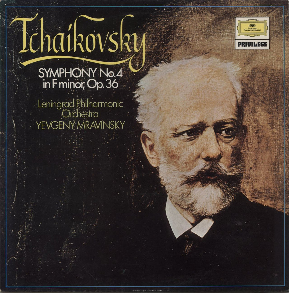 Pyotr Ilyich Tchaikovsky Tchaikovsky: Symphony No. 4 UK vinyl LP album (LP record) 2538178