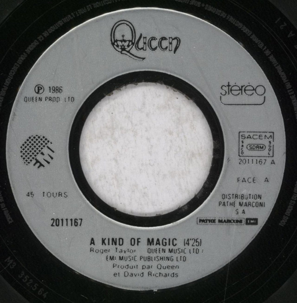 Queen A Kind Of Magic - Lambert Sleeve French 7" vinyl single (7 inch record / 45) QUE07AK05902