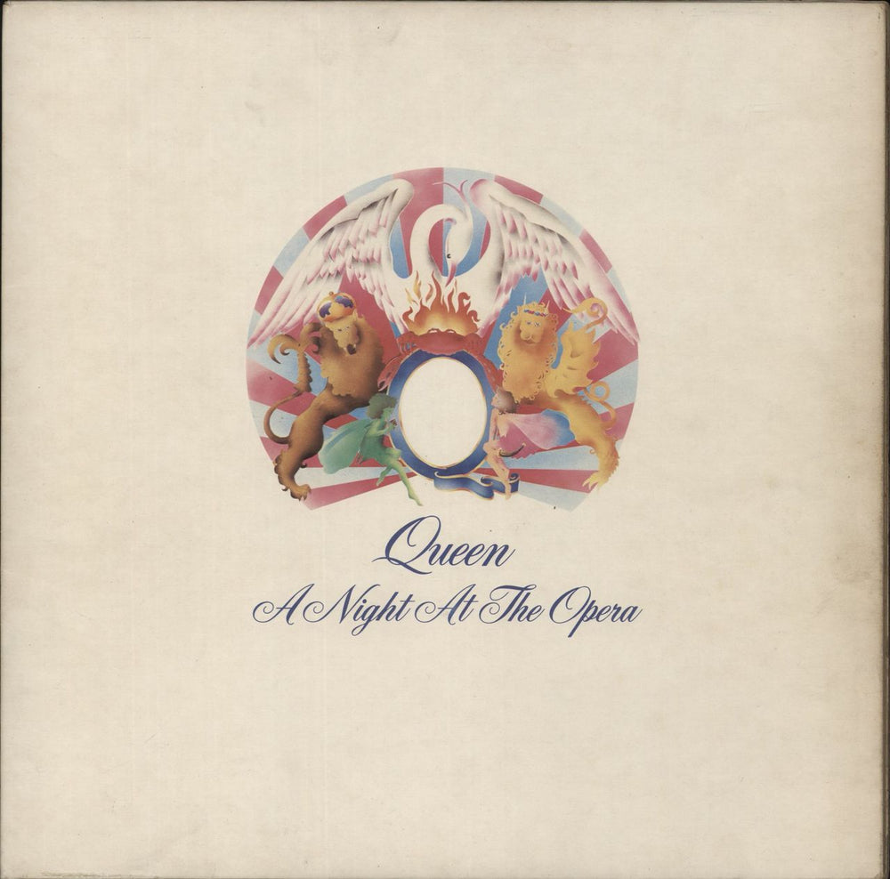 Queen A Night At The Opera - 1st - VG UK vinyl LP album (LP record) EMTC103