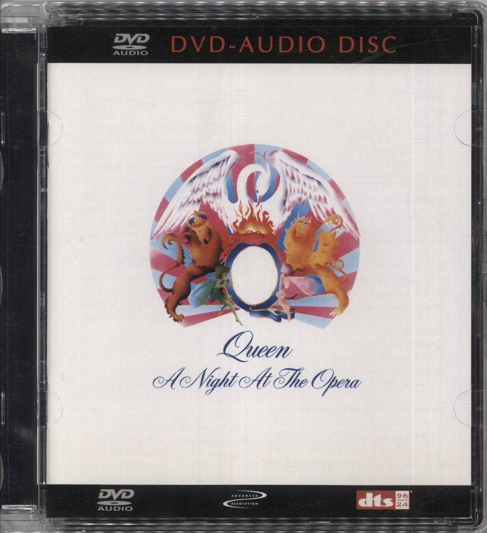 Queen A Night At The Opera US DVD-Audio disc 69286-01091-9-3