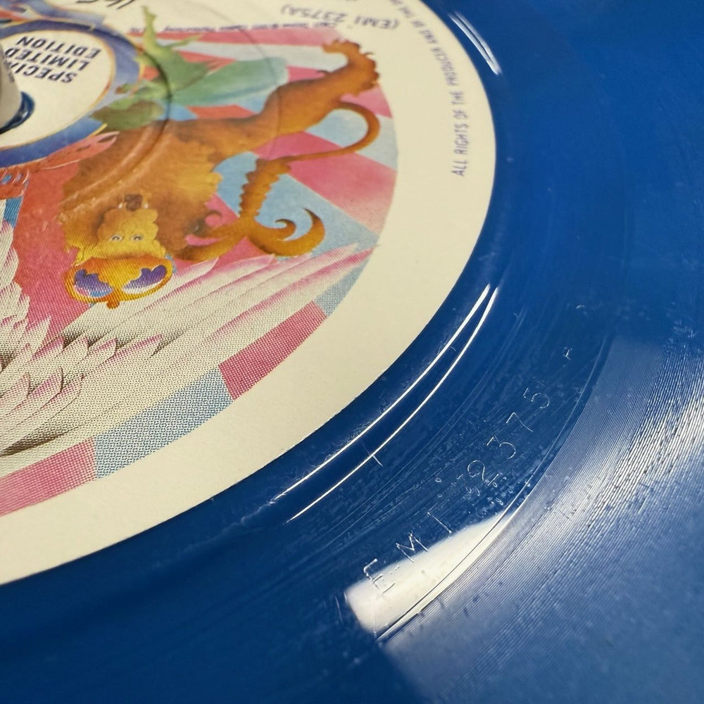 Queen Bohemian Rhapsody - Blue Vinyl # 165 UK 7" vinyl single (7 inch record / 45) EMI2375