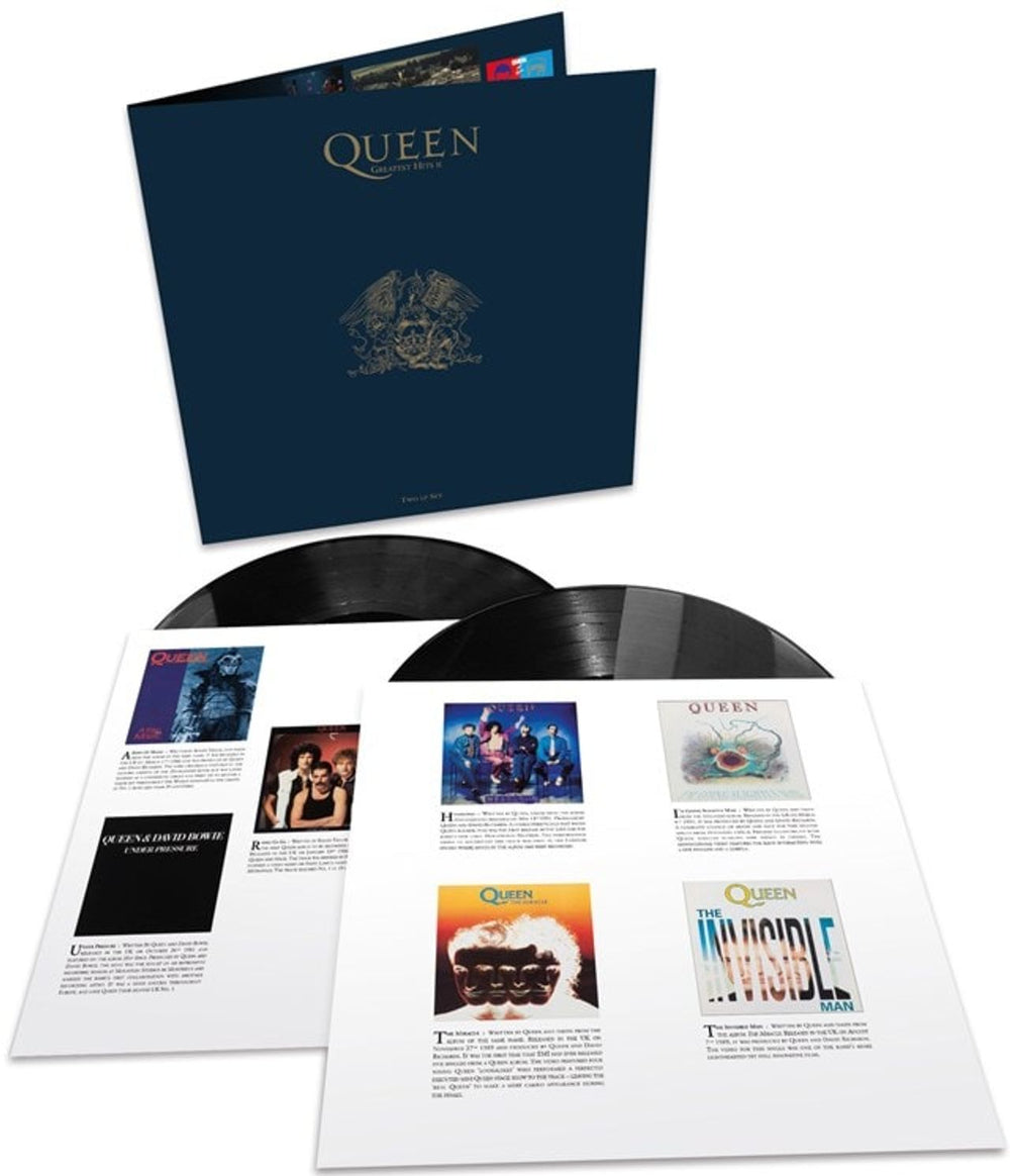 Queen Greatest Hits II - 180 Gram Half Speed Mastered - Sealed UK 2-LP vinyl record set (Double LP Album) QUE2LGR825243