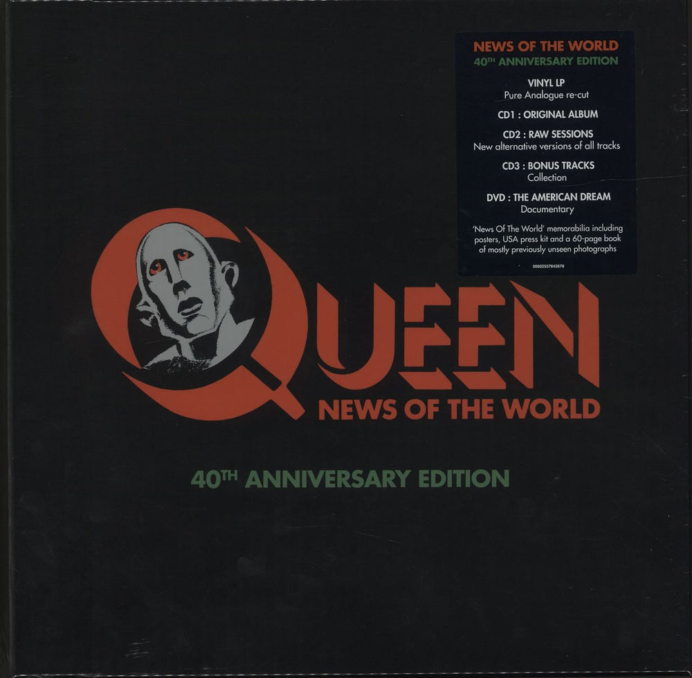 Queen News Of The World: 40th Anniversary Edition - Sealed UK box set 00602557842678