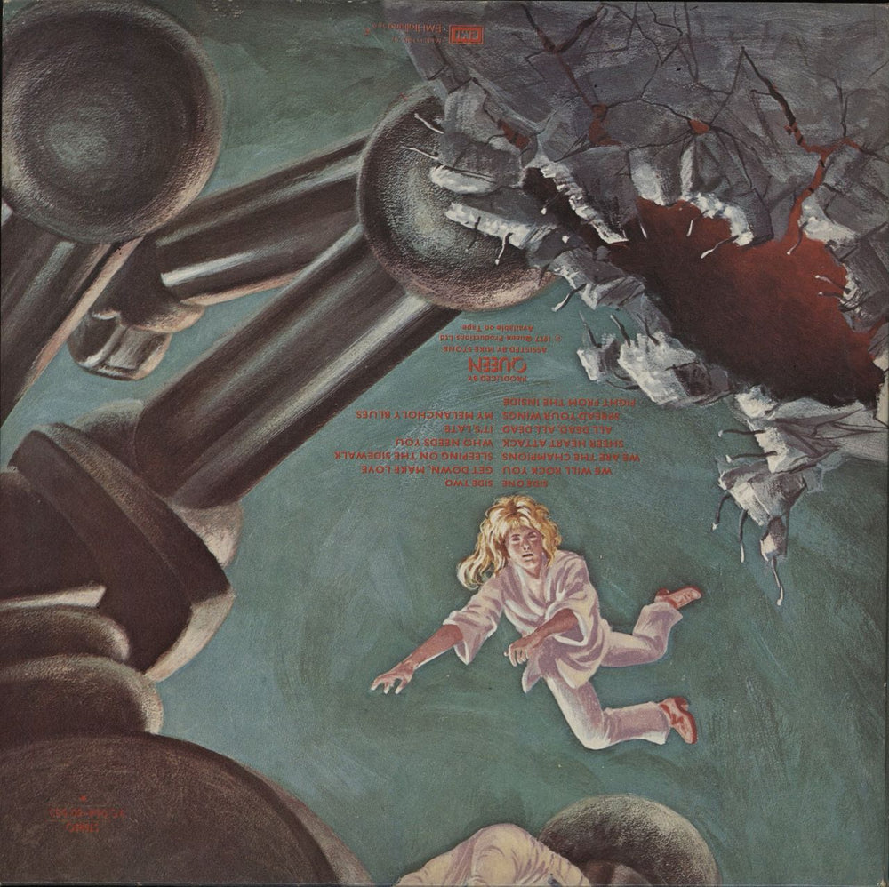 Queen News Of The World Italian vinyl LP album (LP record)