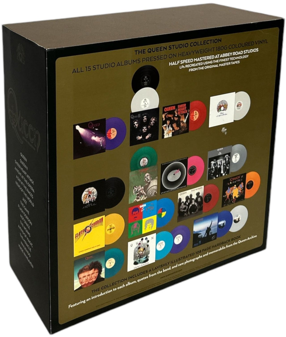 Queen The Queen Studio Collection UK Vinyl Box Set 602547202888