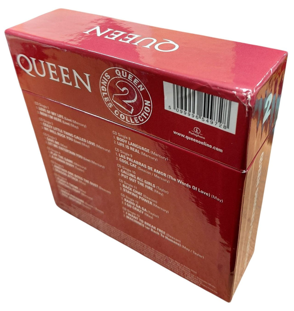 Queen The Singles Collection [Volume 2] - EX UK CD Single Box Set 5099996549728