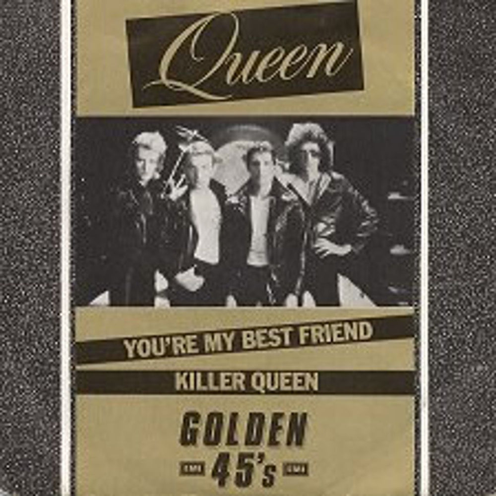 Queen You're My Best Friend + P/S UK 7" vinyl single (7 inch record / 45) G451