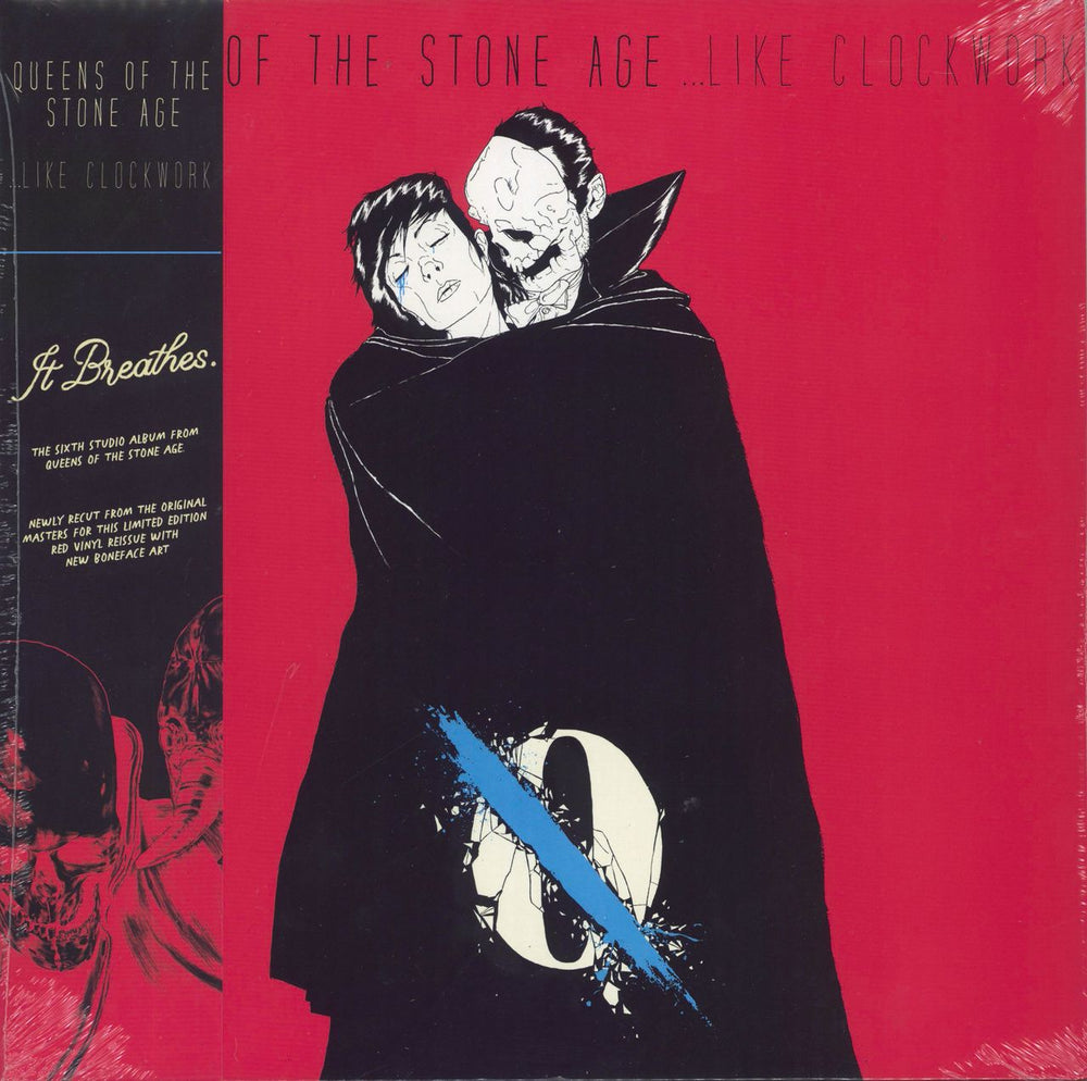 Queens Of The Stone Age ...Like Clockwork - Red Vinyl - Sealed UK 2-LP vinyl record set (Double LP Album) OLE1040LP2