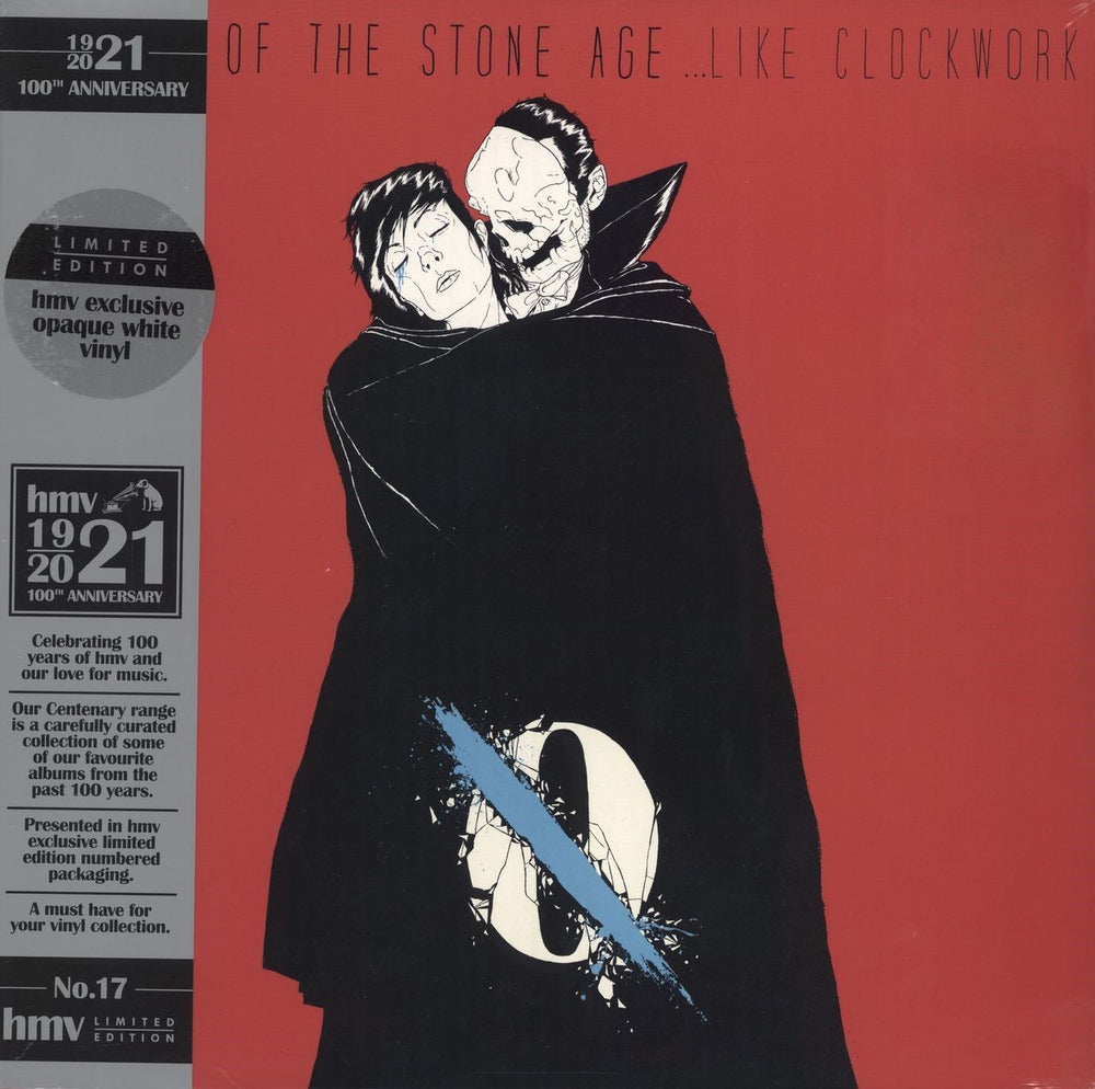 Queens Of The Stone Age ...Like Clockwork - White vinyl UK 2-LP vinyl record set (Double LP Album) OLE1040LPE