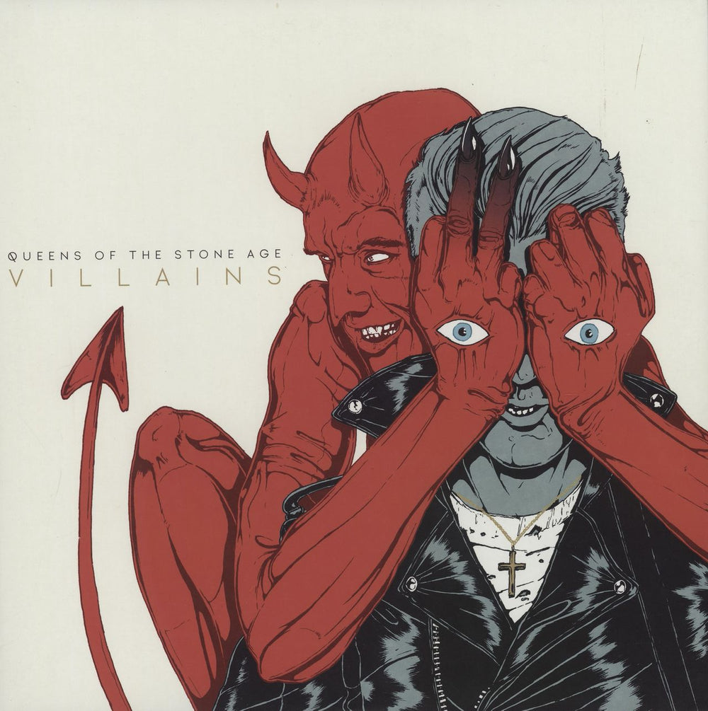 Queens Of The Stone Age Villains - Deluxe Edition UK 2-LP vinyl record set (Double LP Album) OLE-1125-0