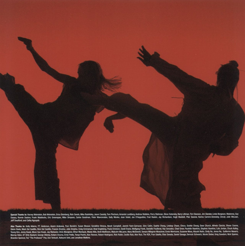 Quentin Tarantino Kill Bill Vol. 2 (Original Soundtrack) US vinyl LP album (LP record)