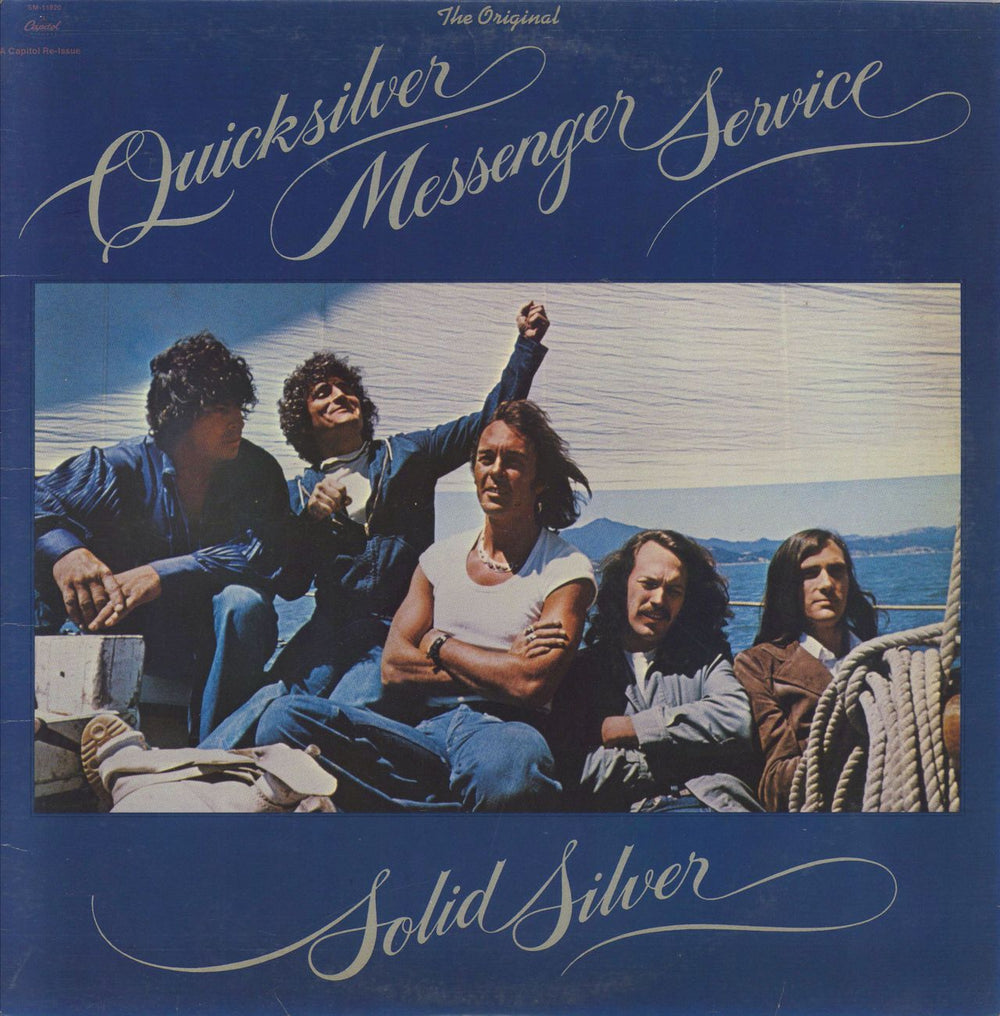 Quicksilver Messenger Service Solid Silver US vinyl LP album (LP record) SM-11820