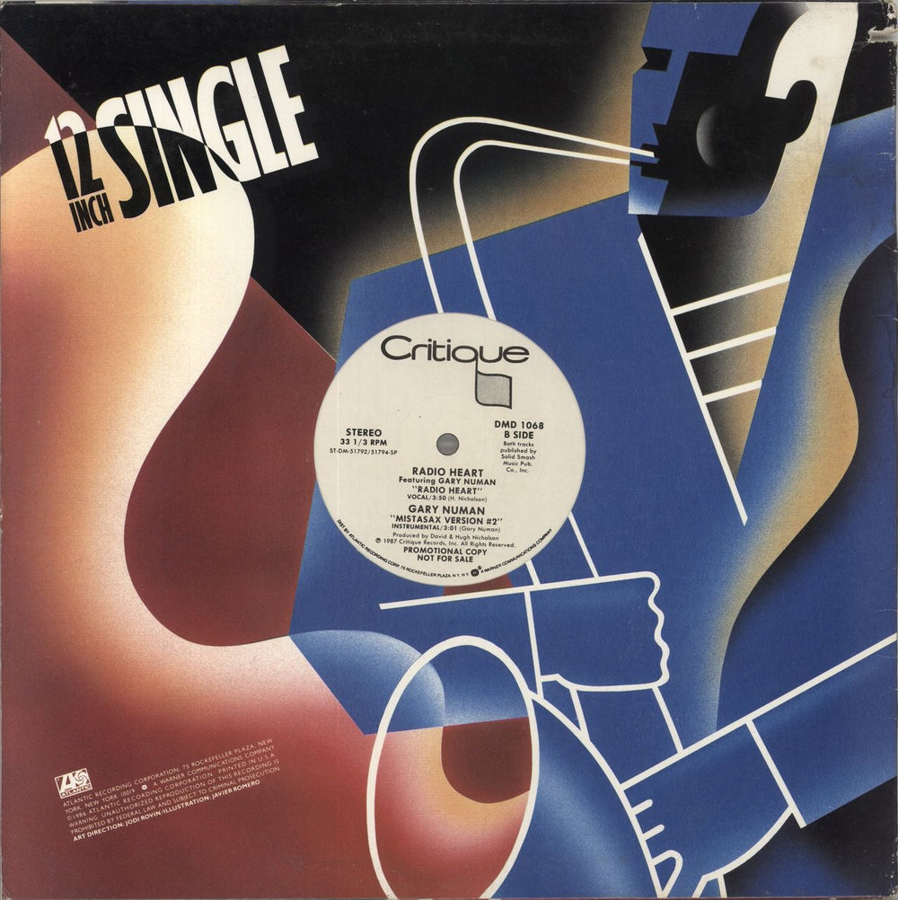 Radio Heart Radio Heart US Promo 12" vinyl single (12 inch record / Maxi-single)