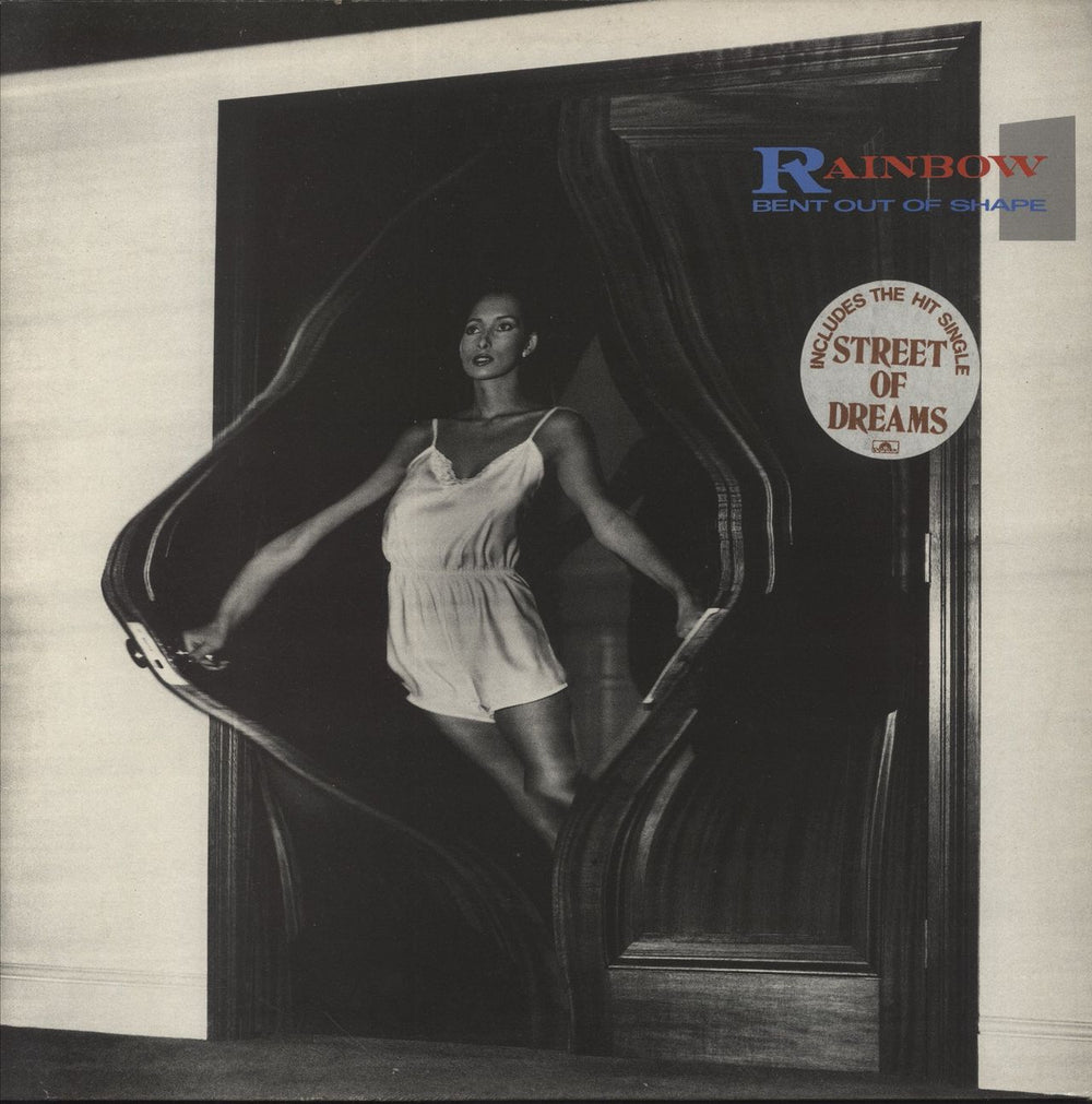 Rainbow Bent Out Of Shape - Stickered Sleeve - EX UK vinyl LP album (LP record) POLD5116