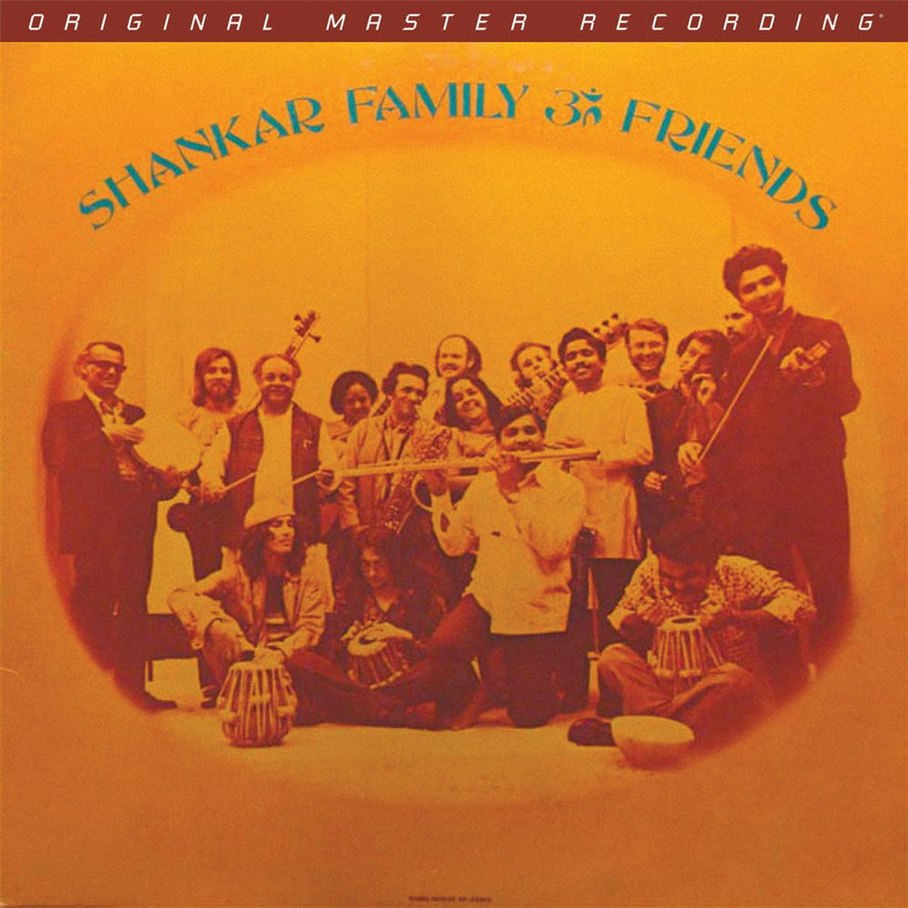 Ravi Shankar Shankar Family & Friends - Original Master Recording - Sealed US vinyl LP album (LP record) MFSL1-522