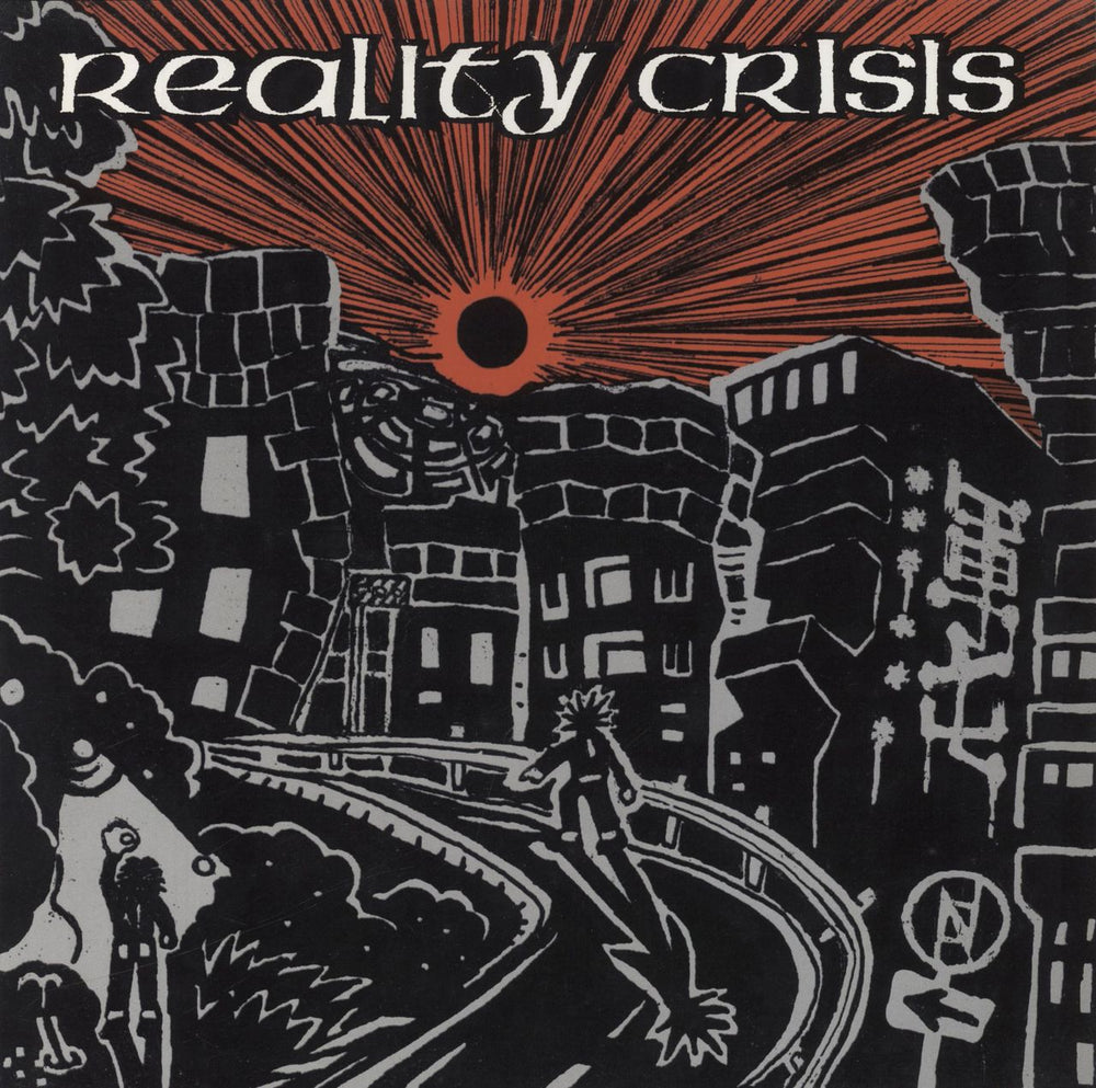 Reality Crisis Open The Door And Into The New Japanese 12" vinyl single (12 inch record / Maxi-single) ANS-023