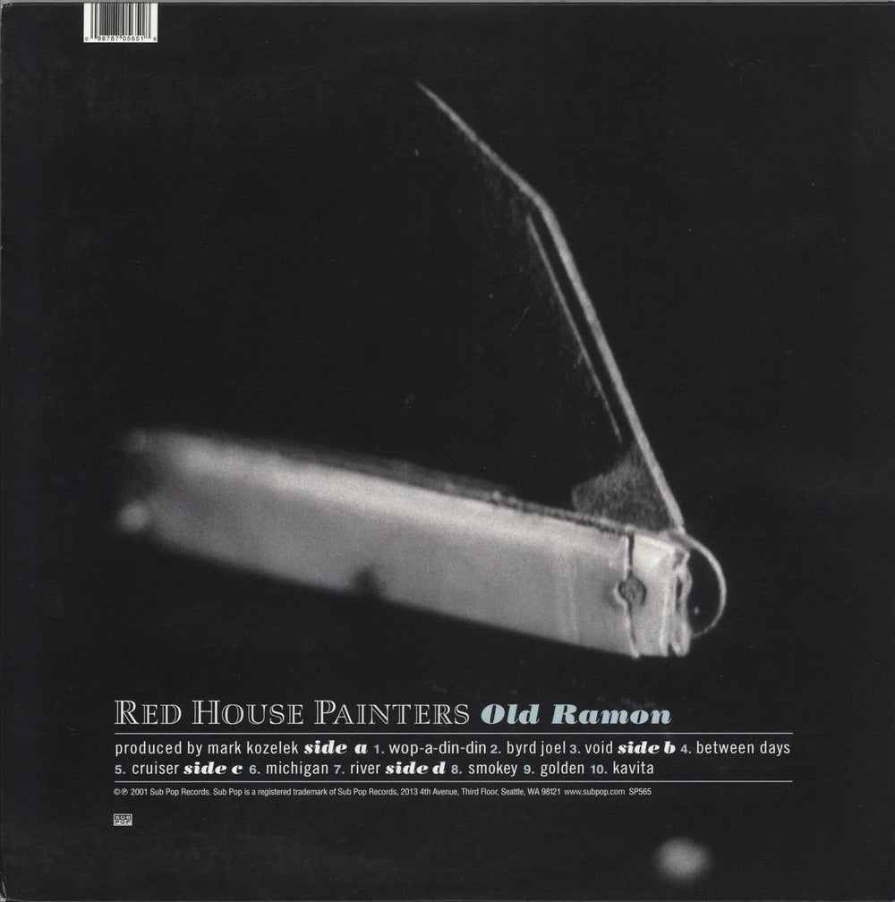 Red House Painters Old Ramon US 2-LP vinyl record set (Double LP Album) 098787056518