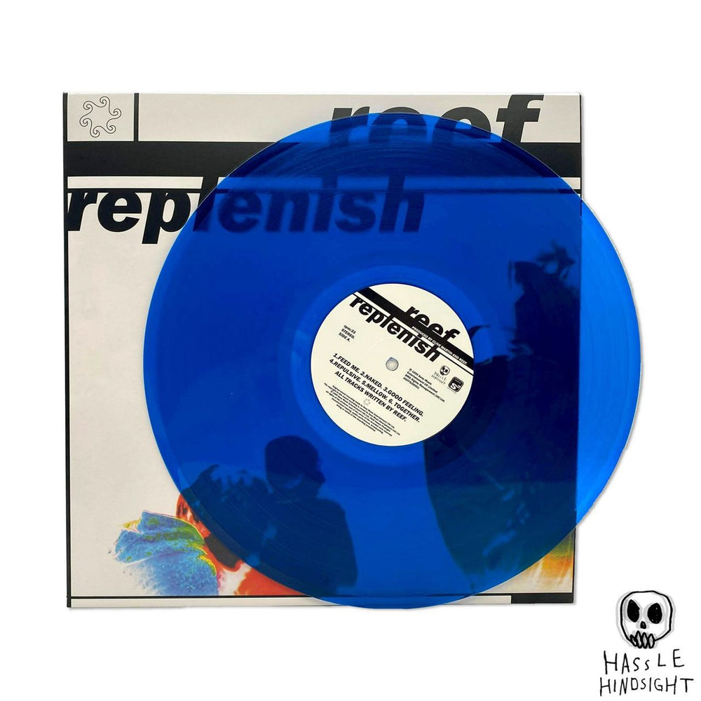 Reef Replenish - Blue UK vinyl LP album (LP record) HOFFSIDE001LPA