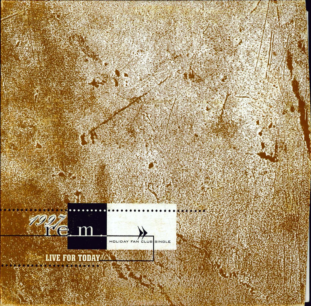 REM Live For Today - Complete US Promo 7" vinyl single (7 inch record / 45) REM07LI104302