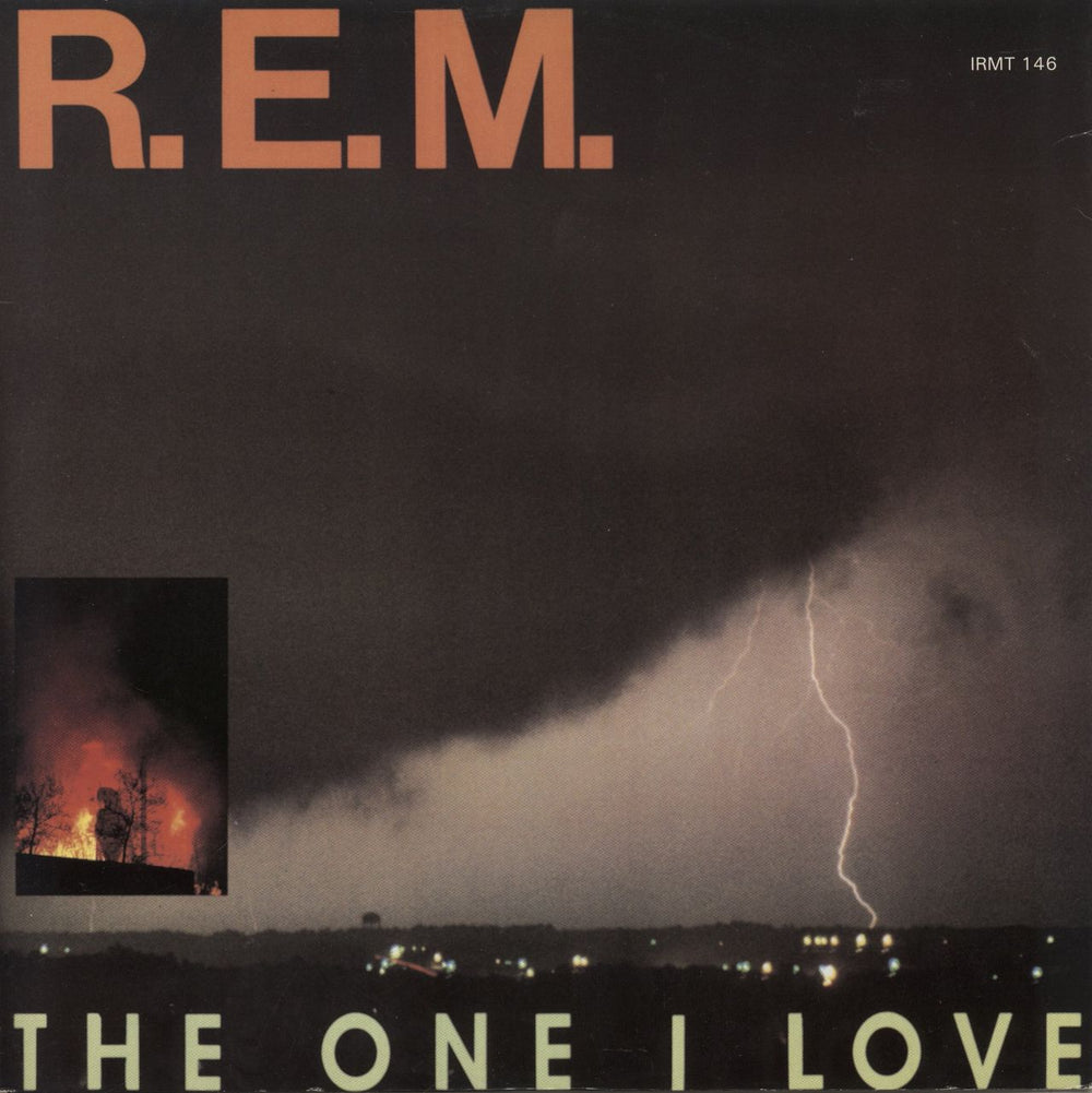 REM The One I Love - EX UK 12" vinyl single (12 inch record / Maxi-single) IRMT146