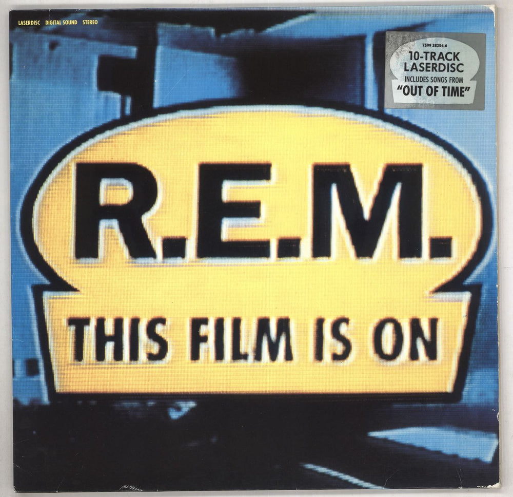 REM This Film Is On German laserdisc / lazerdisc 7599382546ZM