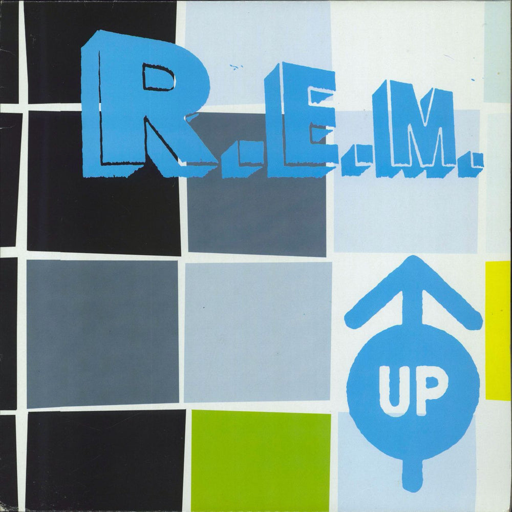 REM Up - Damont Pressing + Insert US 2-LP vinyl record set (Double LP Album) 947112-1