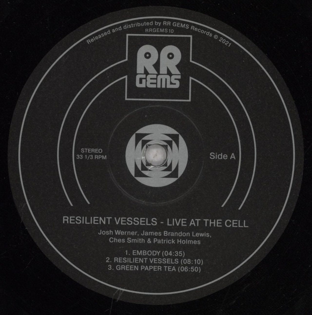 Resilient Vessels Live At The Cell Estonian vinyl LP album (LP record) 793LPLI845282