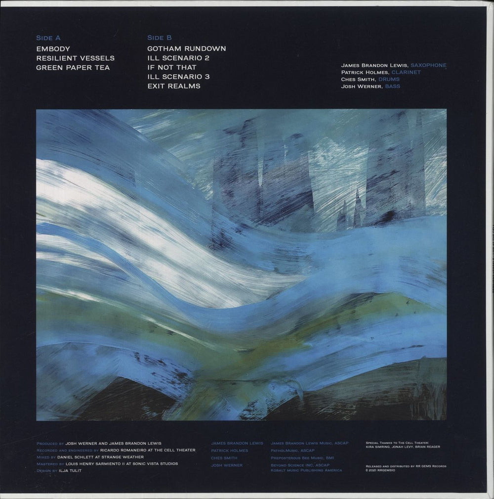 Resilient Vessels Live At The Cell Estonian vinyl LP album (LP record)