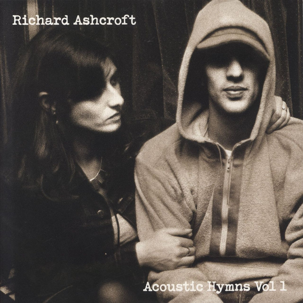 Richard Ashcroft Acoustic Hymns Vol 1 - Gold Vinyl UK 2-LP vinyl record set (Double LP Album) INFECT648ALP