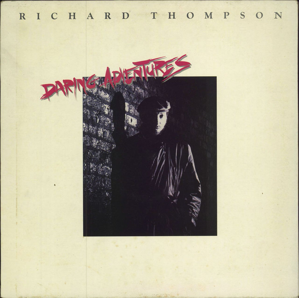 Richard Thompson Daring Adventures UK vinyl LP album (LP record) POLD5202