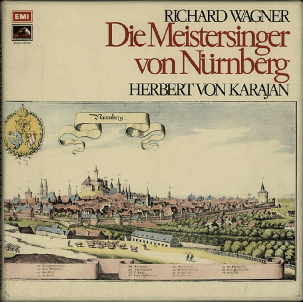 Richard Wagner Die Meistersinger Von Nürnberg UK Vinyl Box Set SLS957