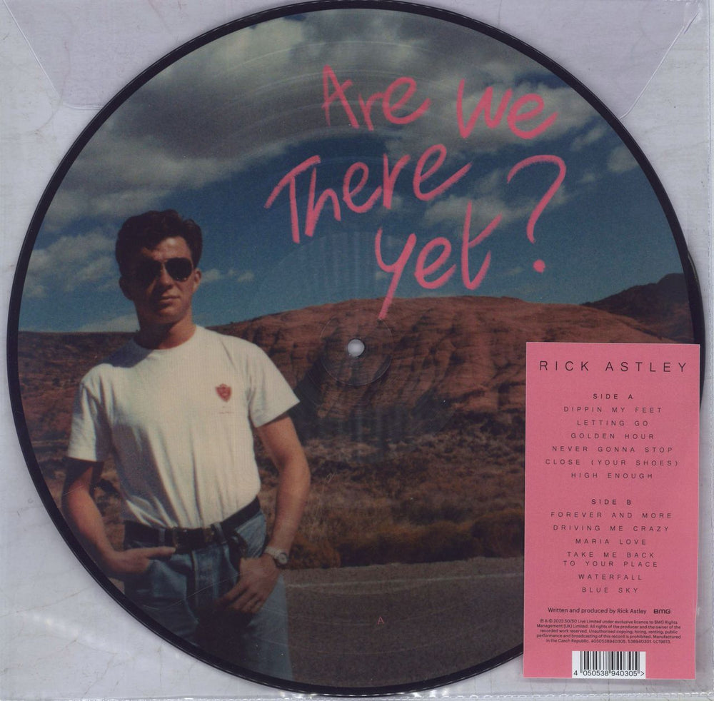 Rick Astley Are We There Yet? UK picture disc LP (vinyl picture disc album) 538940291