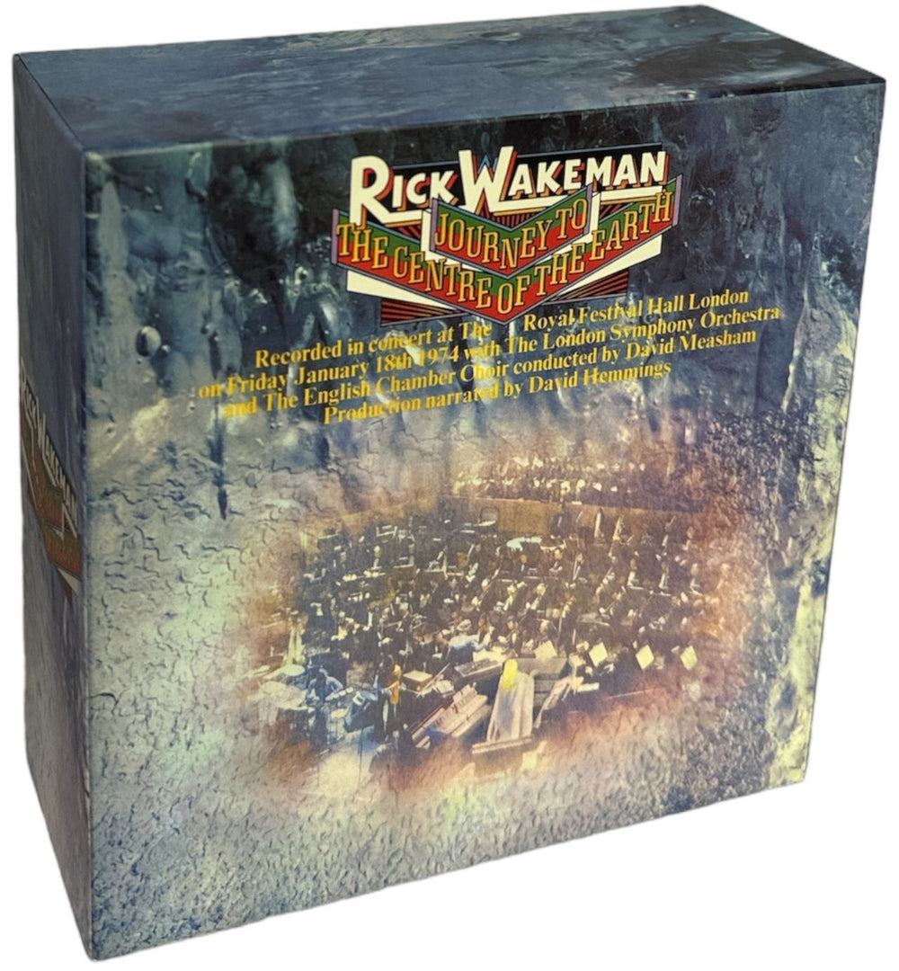 Rick Wakeman Journey To The Centre Of The Earth - SHM Mini-LP Paper Sleeve Collection [8 titles] + Box Japanese SHM CD UICY-94235~48
