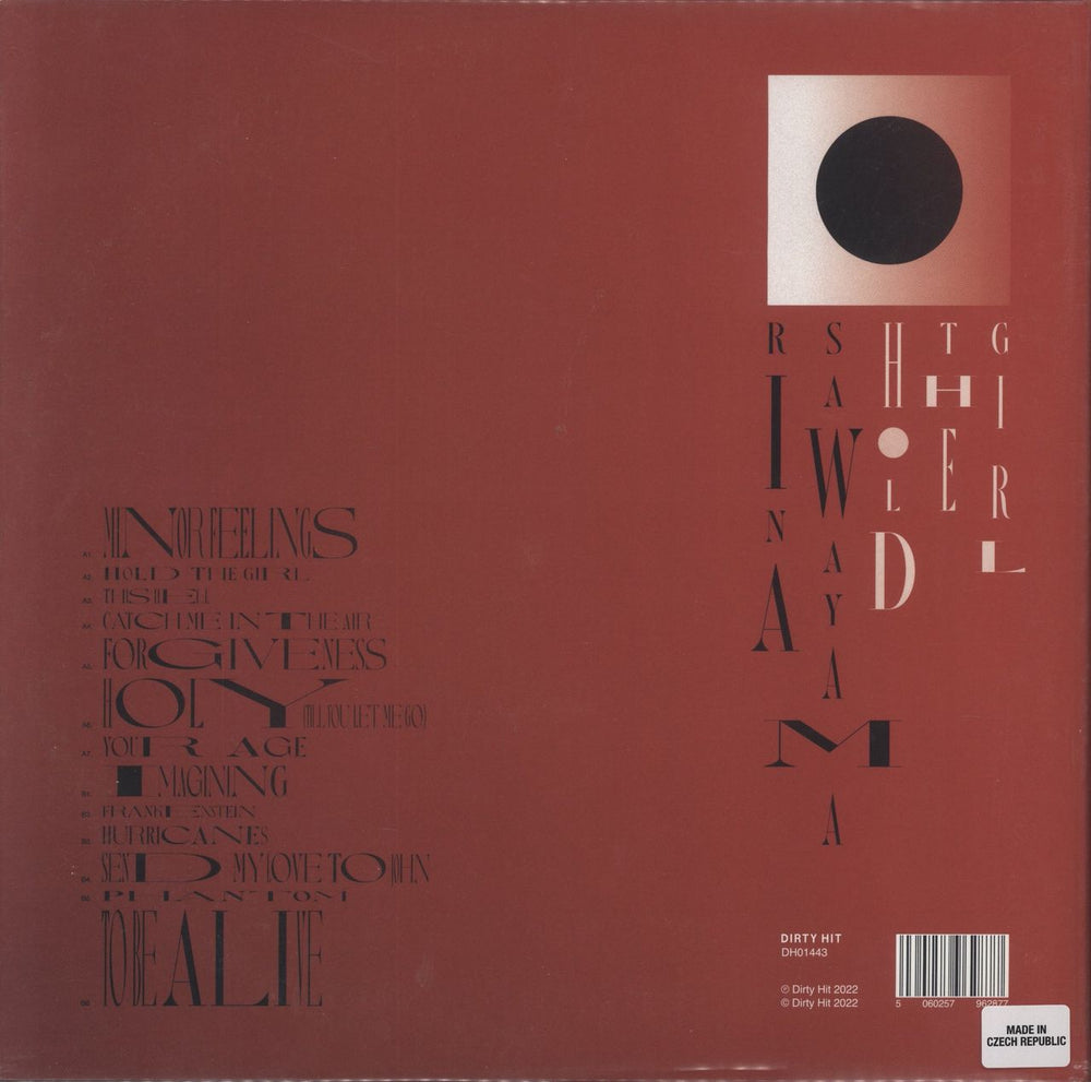 Rina Sawayama Hold The Girl - Orange Lava Vinyl UK vinyl LP album (LP record) 5060257962877