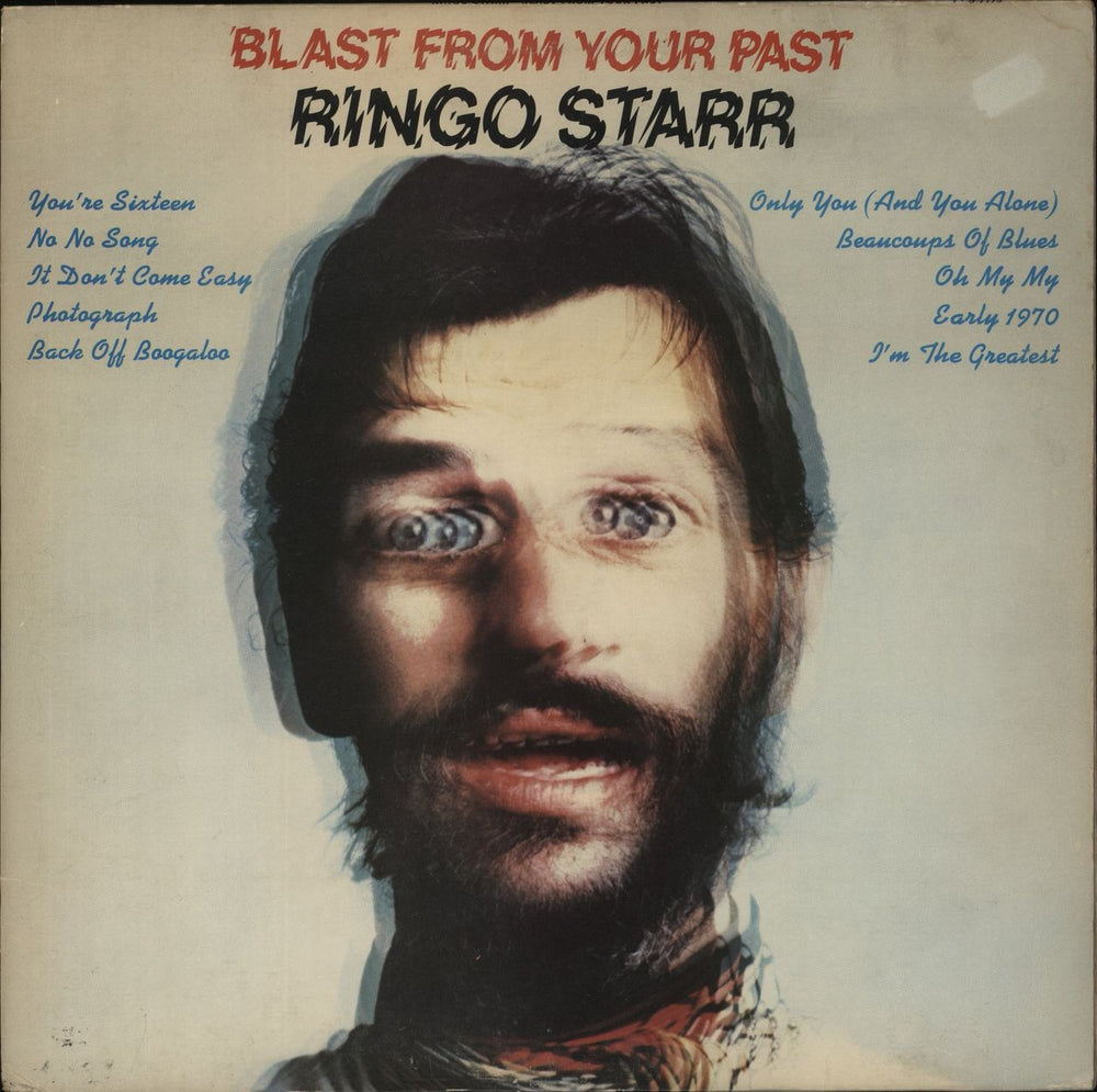 Ringo Starr Blast From Your Past UK vinyl LP album (LP record) PCS7170