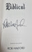 Rob Halford Biblical- Rob Halford's Heavy Metal Scriptures - Autographed UK book OBHBKBI849281