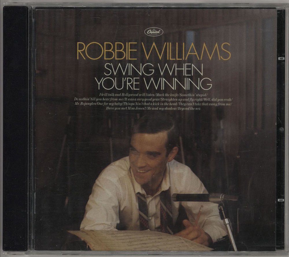 Robbie Williams Swing When You're Winning UK CD album (CDLP) 5368262