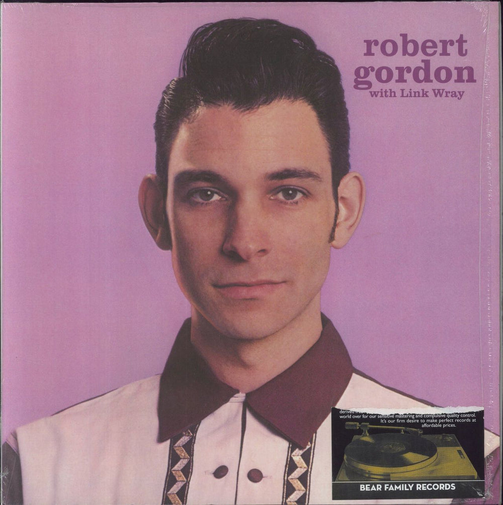 Robert Gordon Robert Gordon With Link Wray - 180gm Vinyl - Shrink German vinyl LP album (LP record) BAF18020