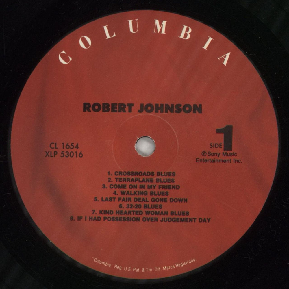Robert Johnson (30s) King Of The Delta Blues Singers - 180gm US vinyl LP album (LP record) RJ2LPKI852010