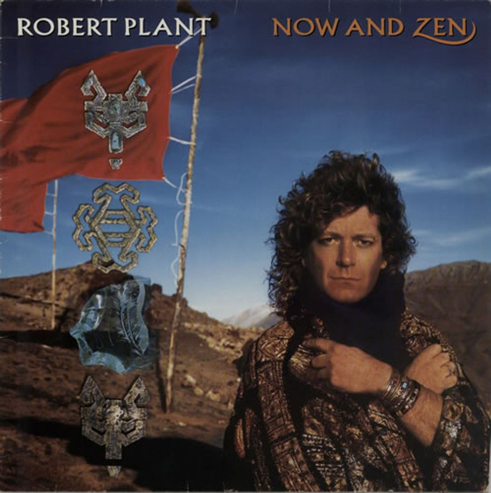 Robert Plant Now And Zen UK vinyl LP album (LP record) WX149